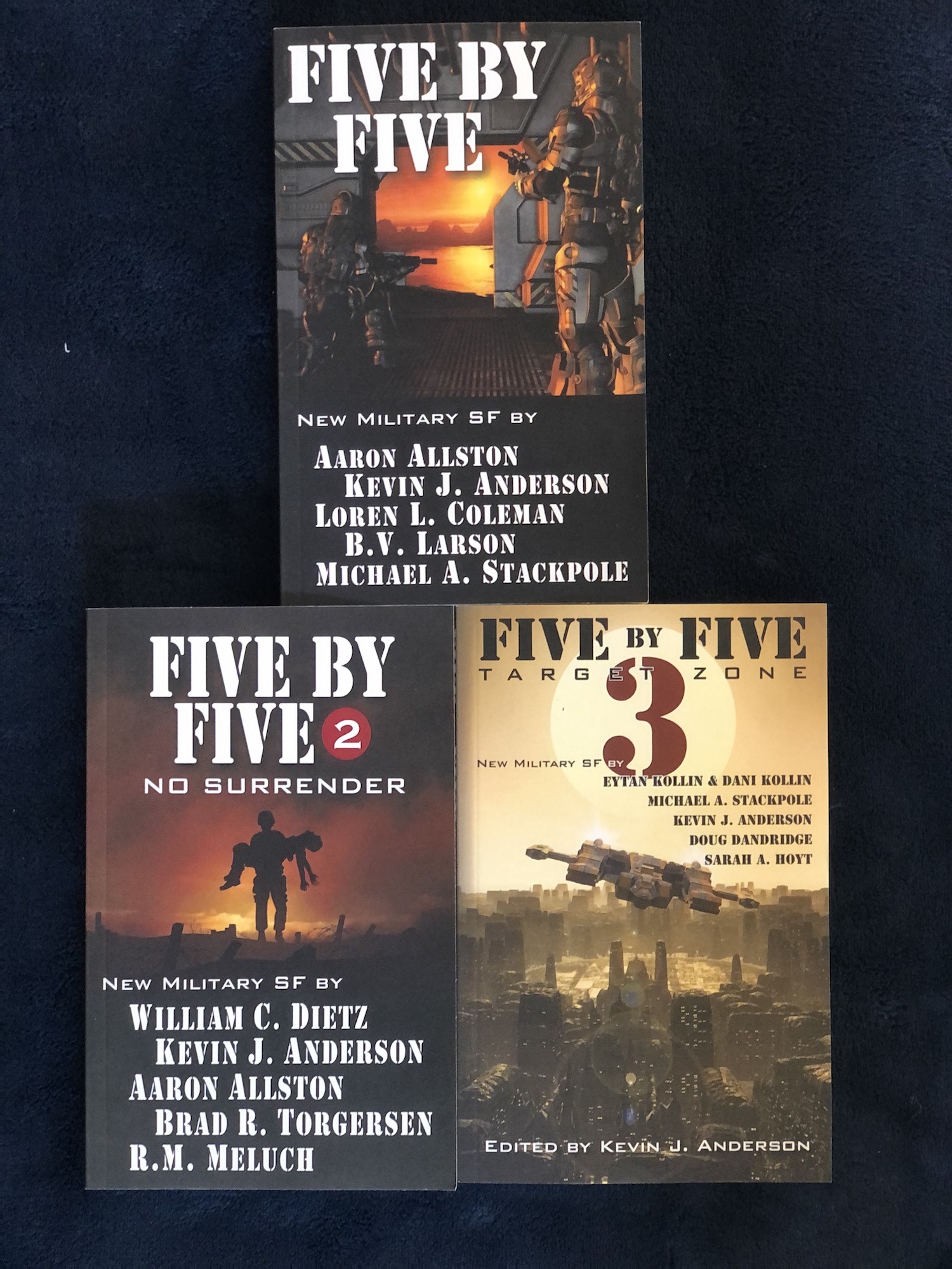 Five by Five Series: New Military SF Short Novels