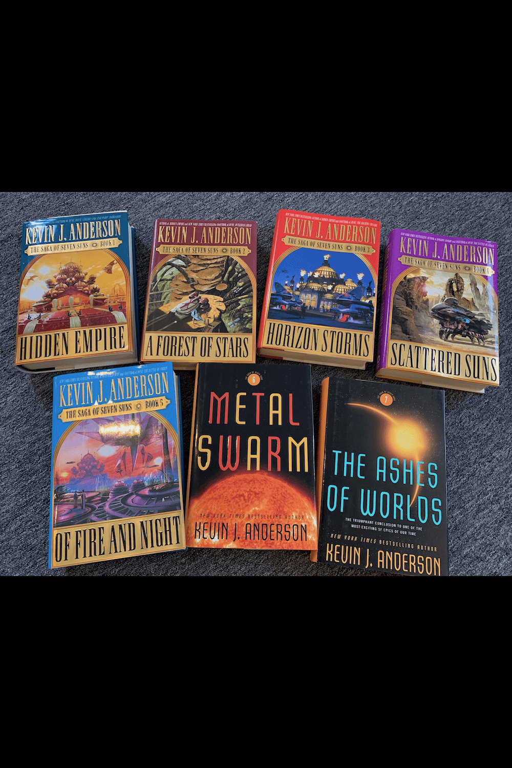 Seven Suns Full Set - Hardcover