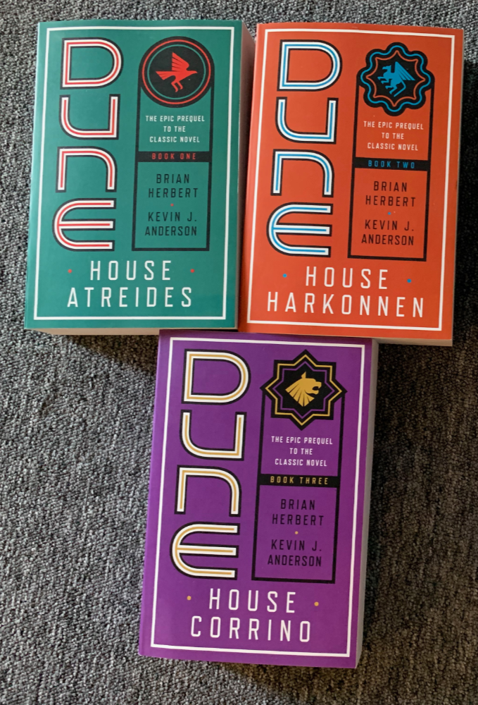 Prelude to Dune trilogy (House Atreides, House Harkonnen, House Corrino)