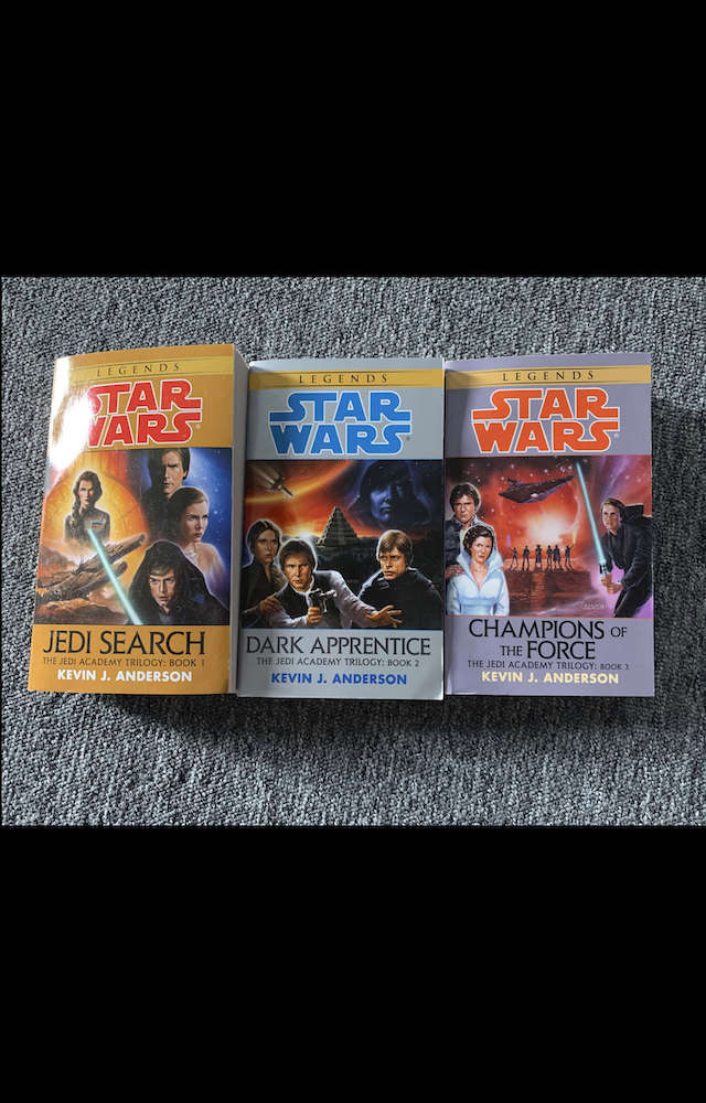 Signed Jedi Academy Trilogy