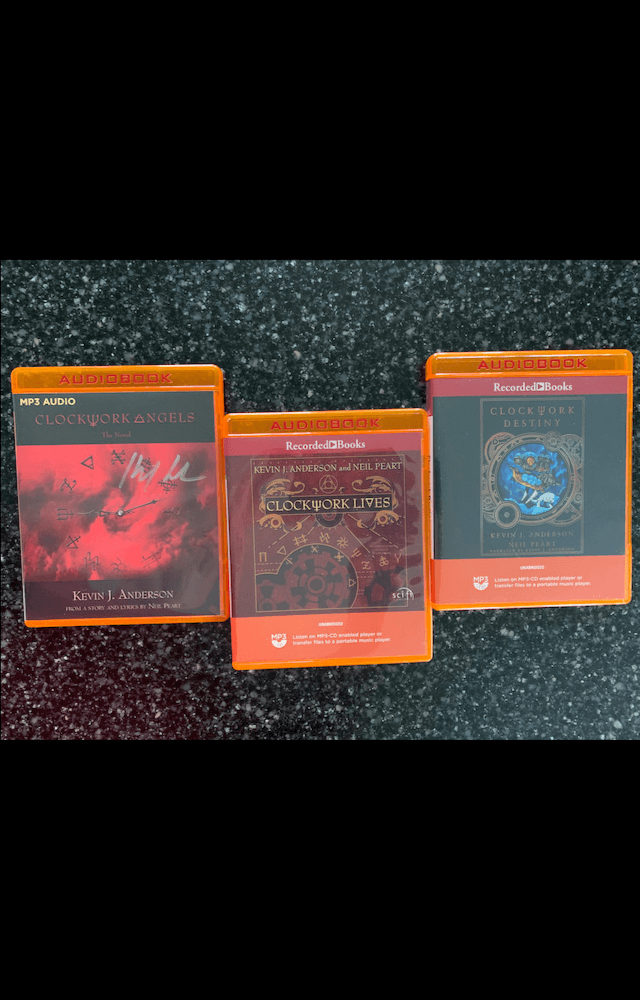 Clockwork Audiobooks (individual or full set)