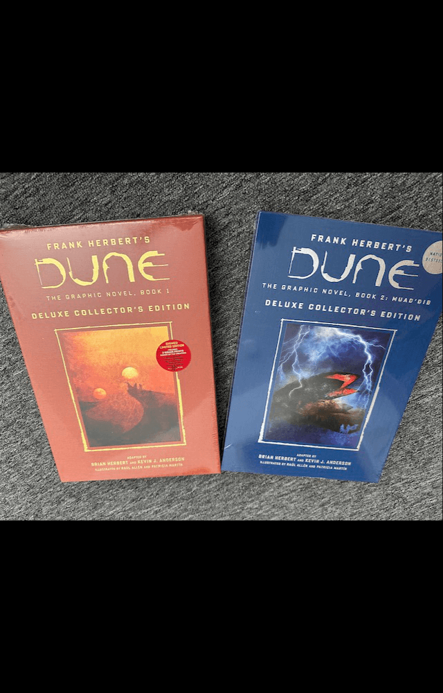 DUNE: The Graphic Novel, Deluxe slipcased set, vol 1 & 2