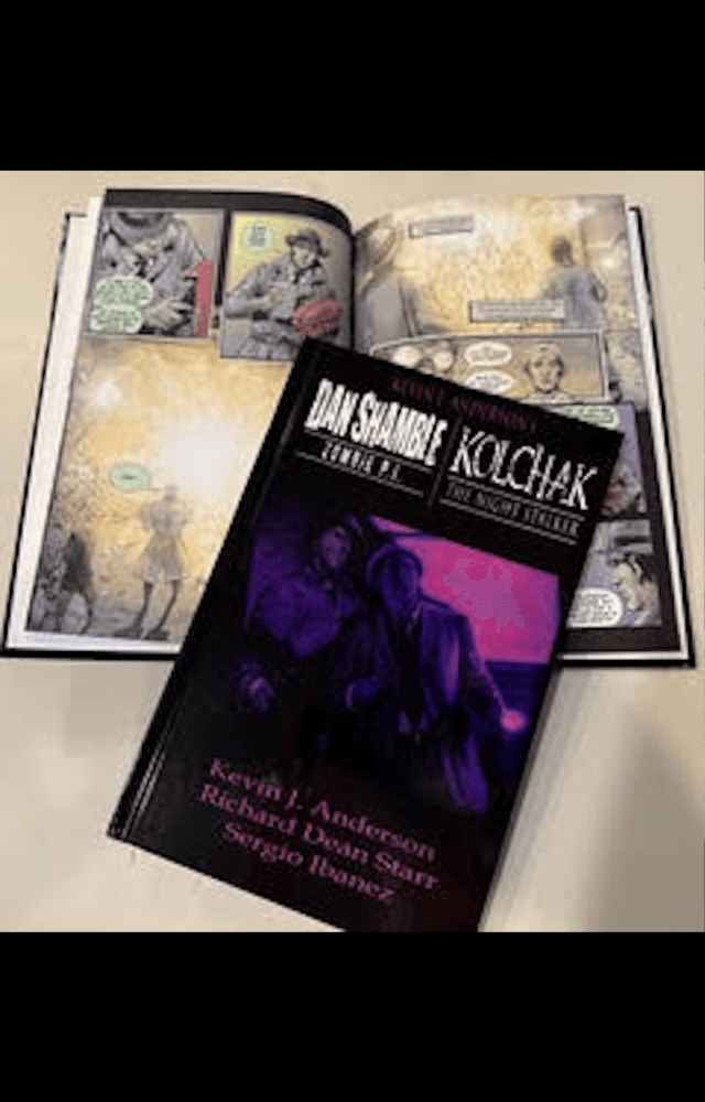 Dan Shamble/Kolchak Crossover graphic novel