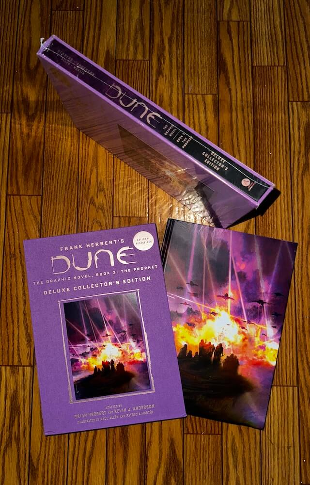 DUNE: The Graphic Novel Vol 3, Deluxe Slipcased edition